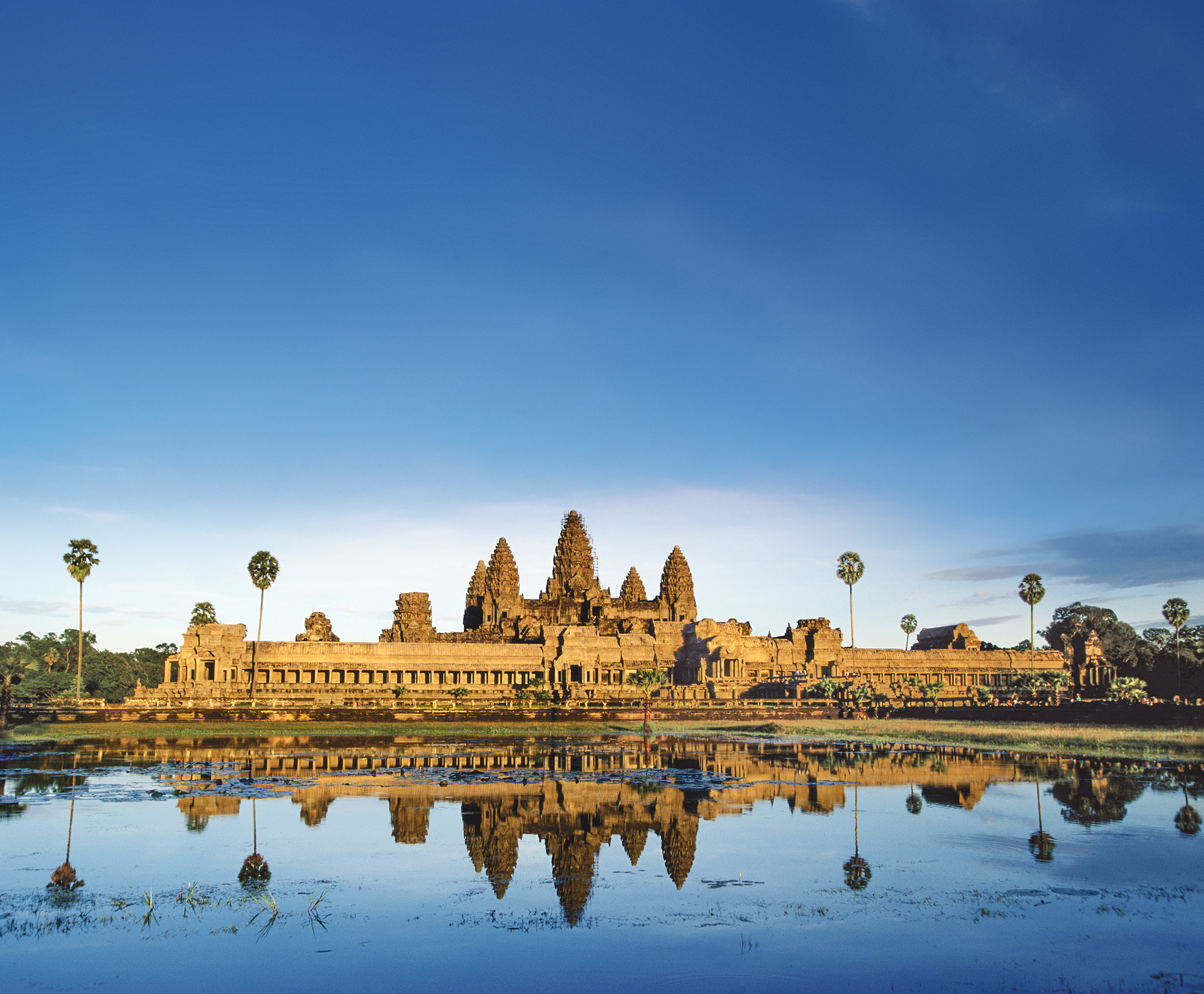 Angkor Wat Temple Complex on Tonle Sap Lake, Cambodia